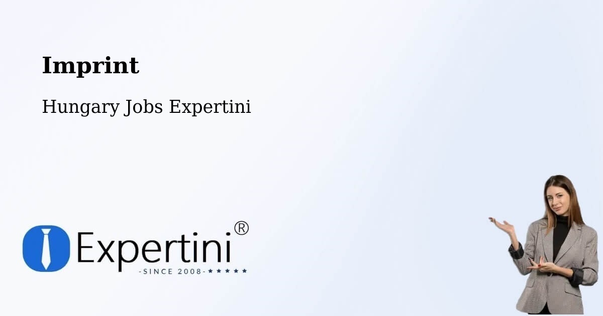Imprint – Békés - Hungary Jobs Expertini